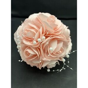 Round Silk Soft Foam Kissing Flower Rose Ball for Hanging Wedding‎ Decoration